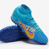 NIKE AIR ZOOM MERCURIAL SUPERFLY 9 ACADEMY TF MBAPPÉ PERSONAL EDITION - BALTIC BLUE/WHITE