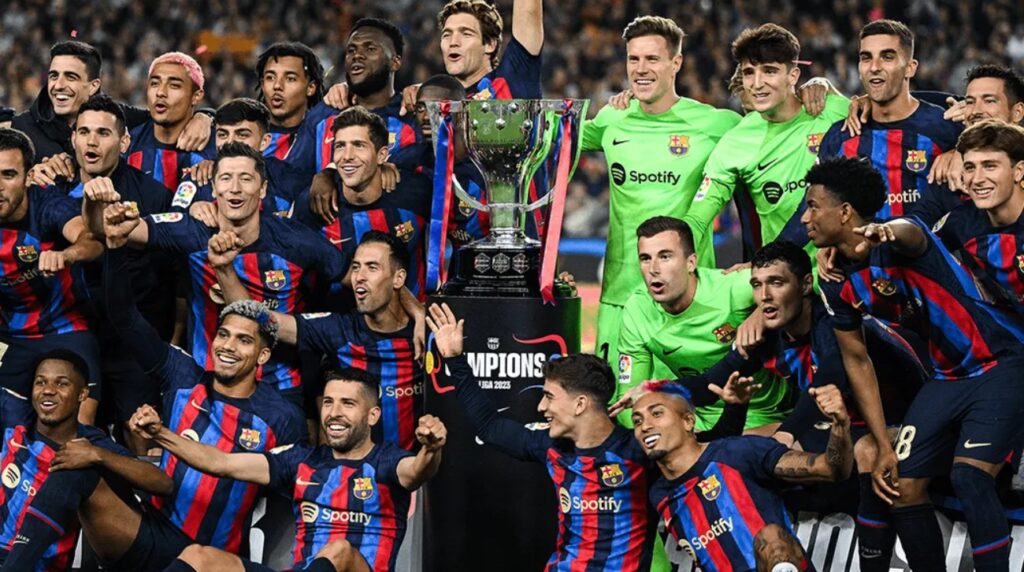 Barcelona top đội bóng nổi tiếng thế giới