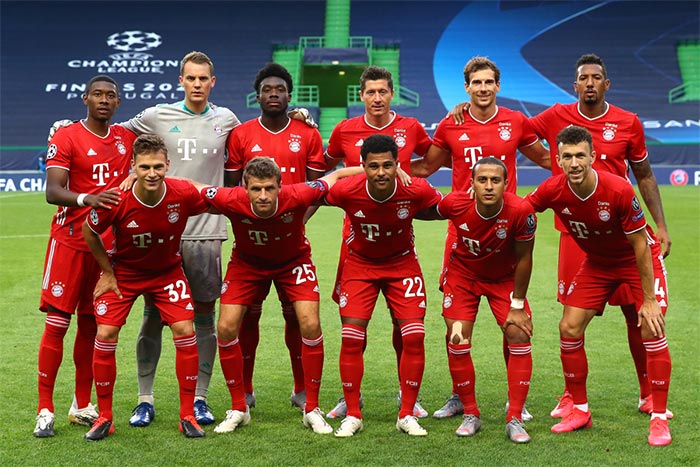 Sắc đỏ trong màu áo của Bayern Munich thể hiện sự quyết tâm