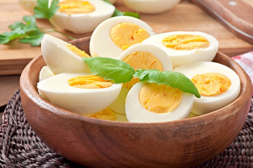 Trứng có hàm lượng calo không cao
